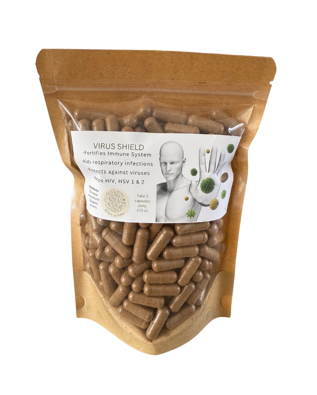 Virus Shield capsules 3 month supply