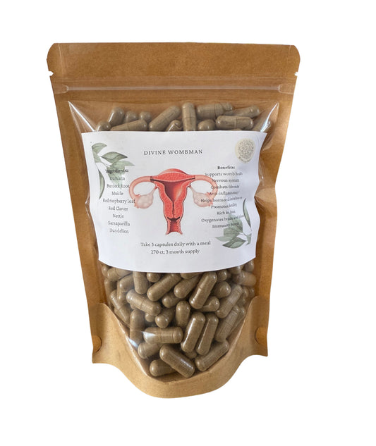 3 month Divine Wombman Capsules